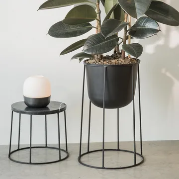 Wire table top - svart marmor - Audo Copenhagen