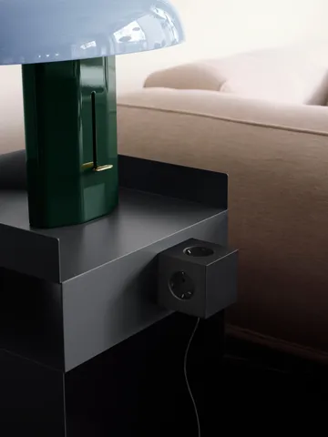 Square 1 grenuttag USB-C 30W 3 m - Stockholm Black - Avolt