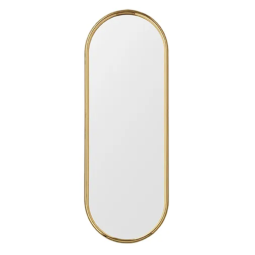 Angui spegel oval 108 cm - guld - AYTM