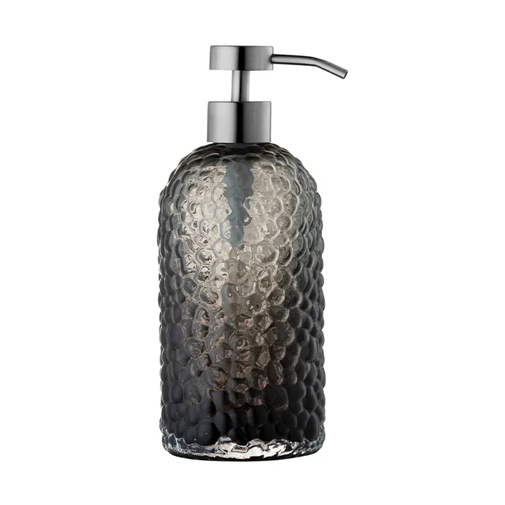 Arura tvålpump 16 cm - Svart-silver - AYTM