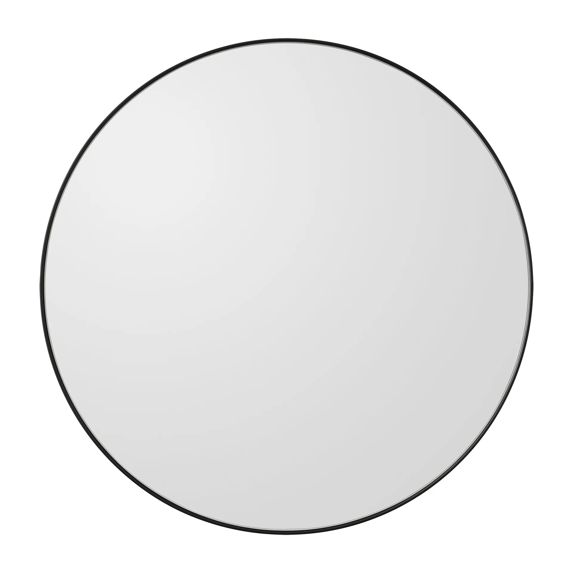 Circum spegel Ø50 cm, Klar-svart AYTM