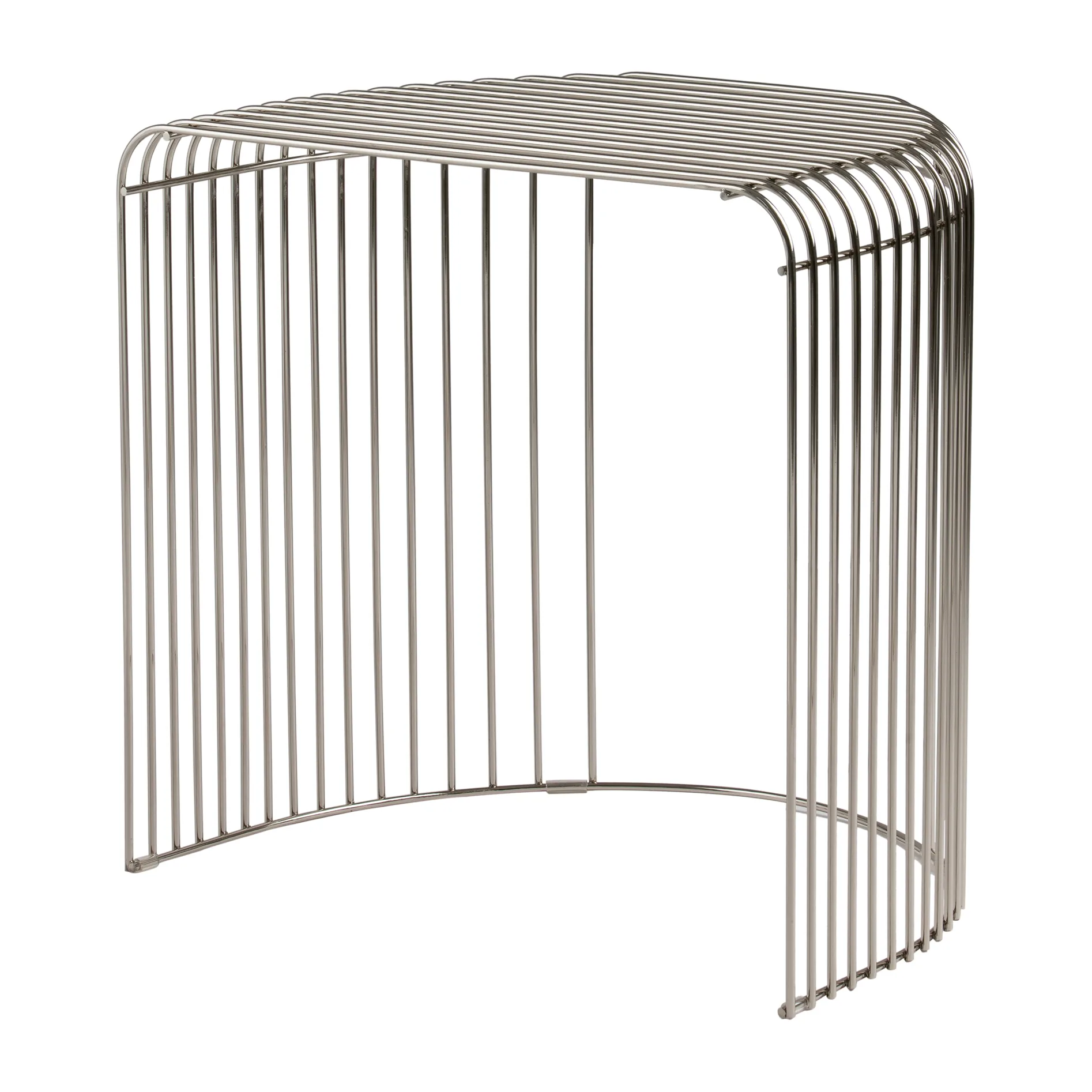 Curva bord 45 cm, Silver AYTM