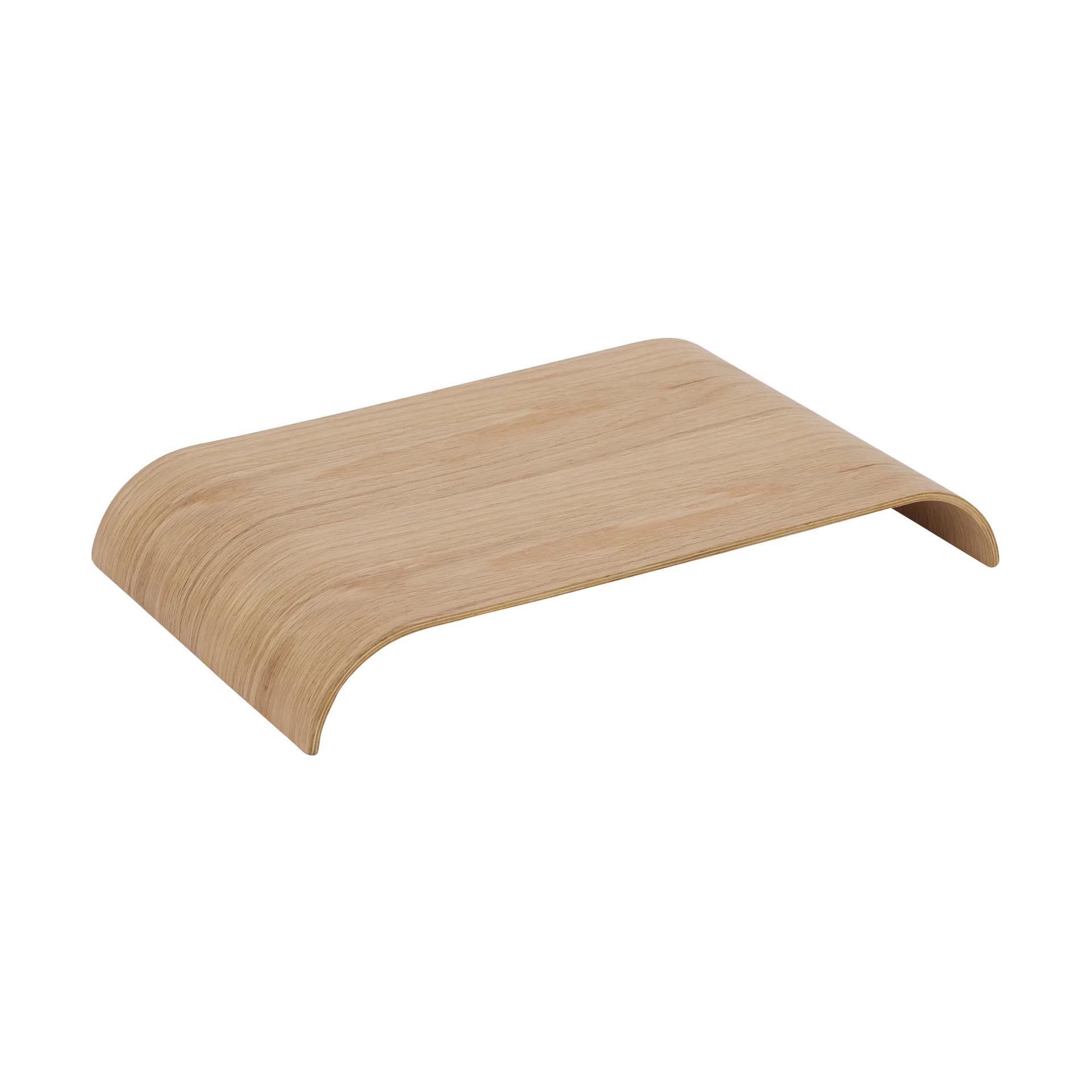 Curva bricka/toppanel till Curva hylla 40,4 cm, Ek AYTM