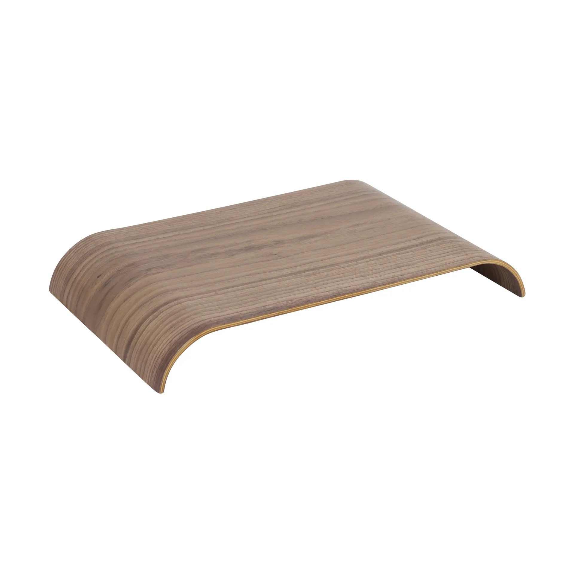 Curva bricka/toppanel till Curva hylla 40,4 cm, Valnöt AYTM