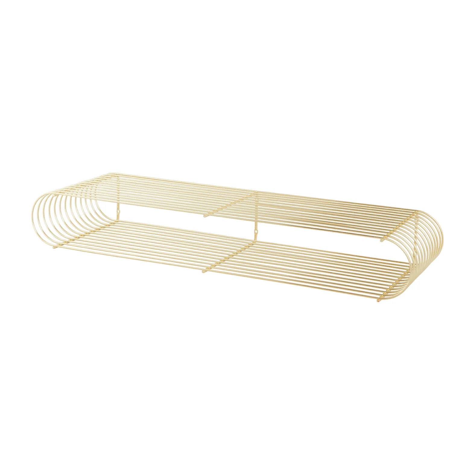Curva hylla 80,4 cm, Gold AYTM