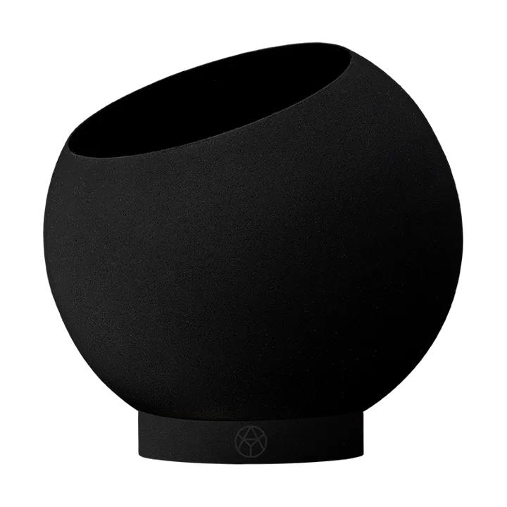 Globe blomkruka Ø17 cm - Black - AYTM
