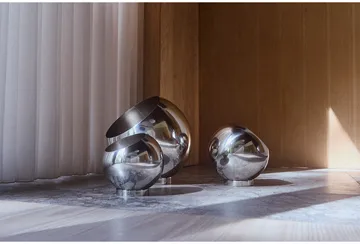 Globe blomkruka Ø17 cm - Silver - AYTM