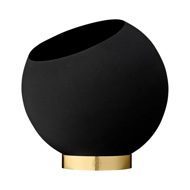Globe blomkruka Ø21 cm - Black - AYTM