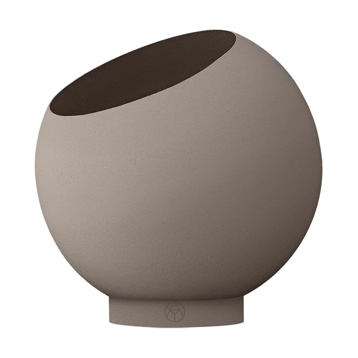 Globe blomkruka Ø21 cm - Taupe - AYTM