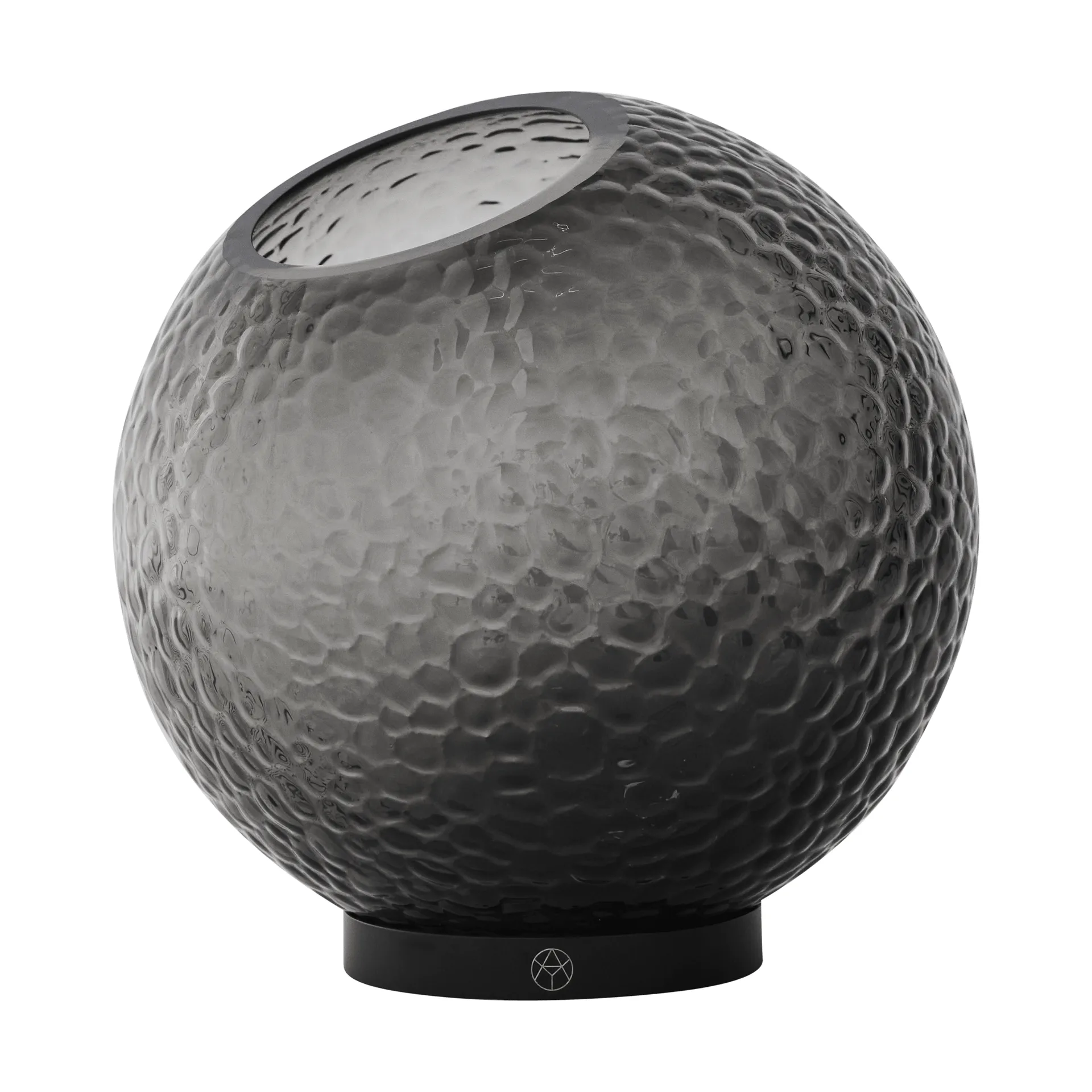 Globe bubbles vas Ø21 cm, Black AYTM