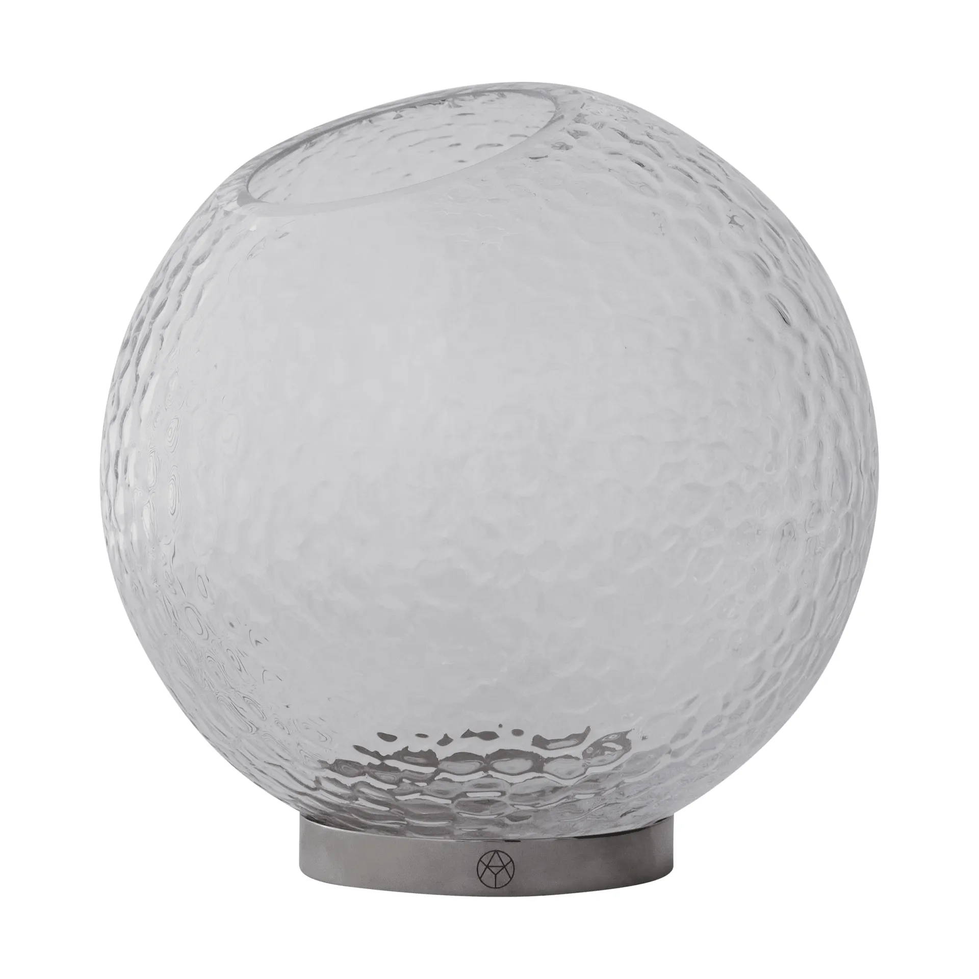 Globe bubbles vas Ø21 cm, Clear AYTM