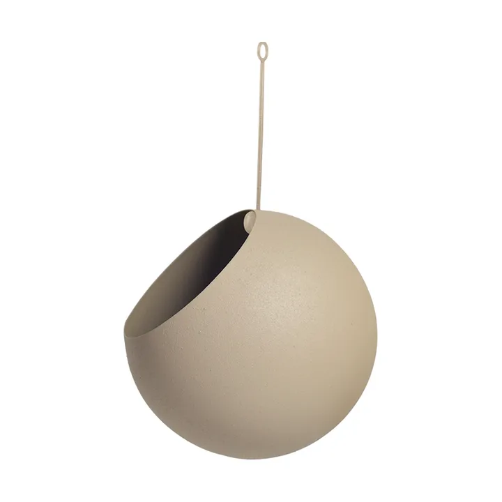 GLOBE hängande kruka Ø17 cm h28 cm - Taupe - AYTM