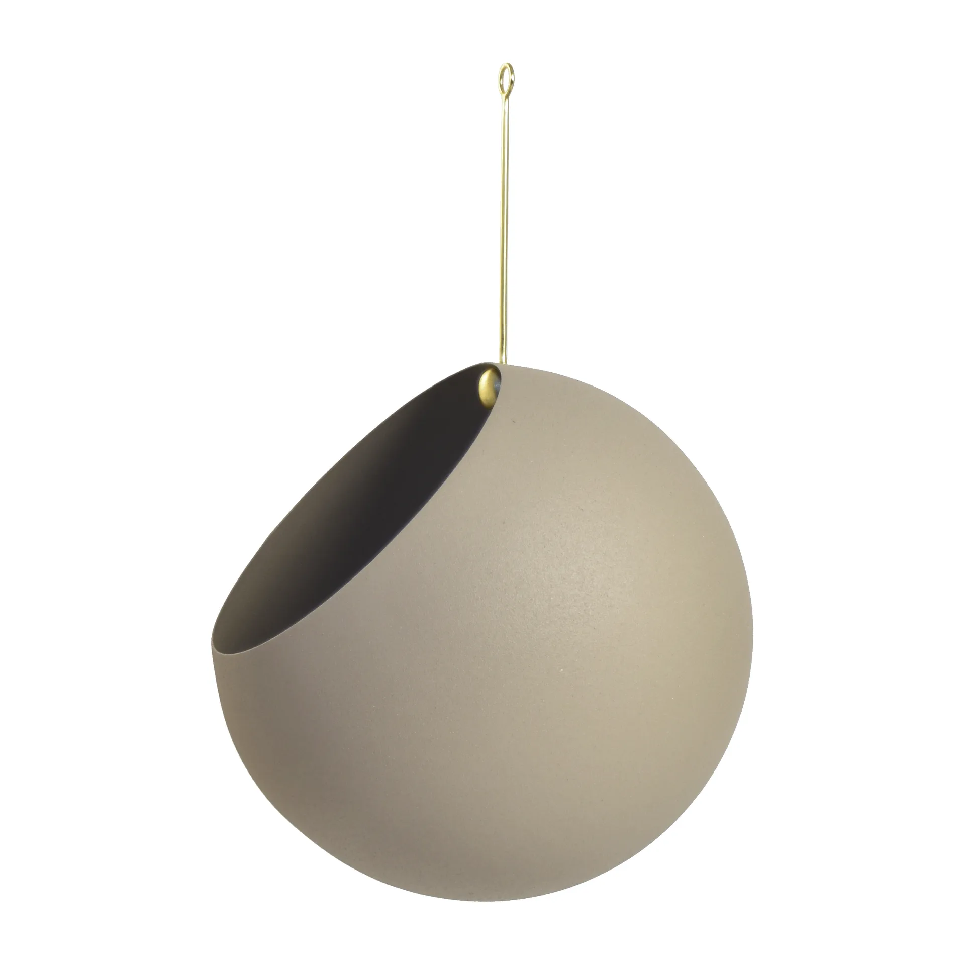 GLOBE hängande kruka Ø21 cm h32 cm, Taupe AYTM