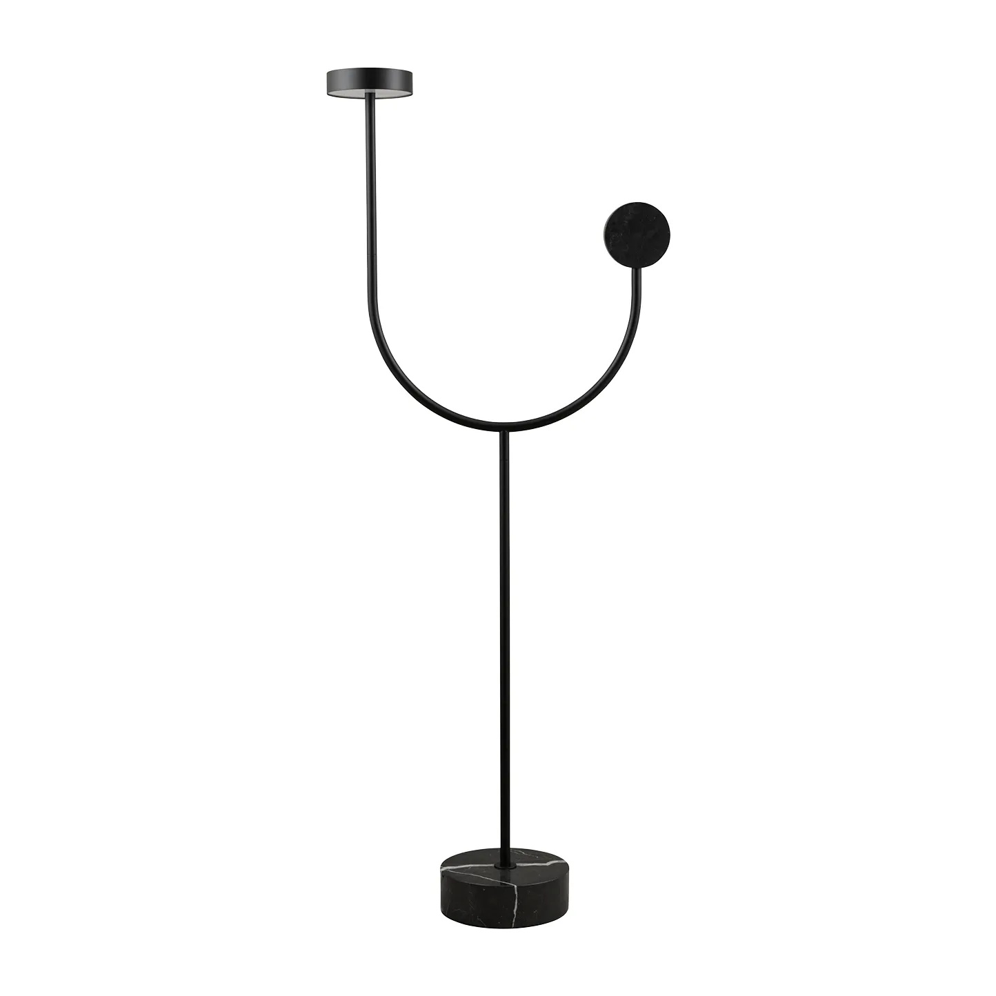 GRASIL golvlampa 51,5x127,6 cm, Black/Black AYTM