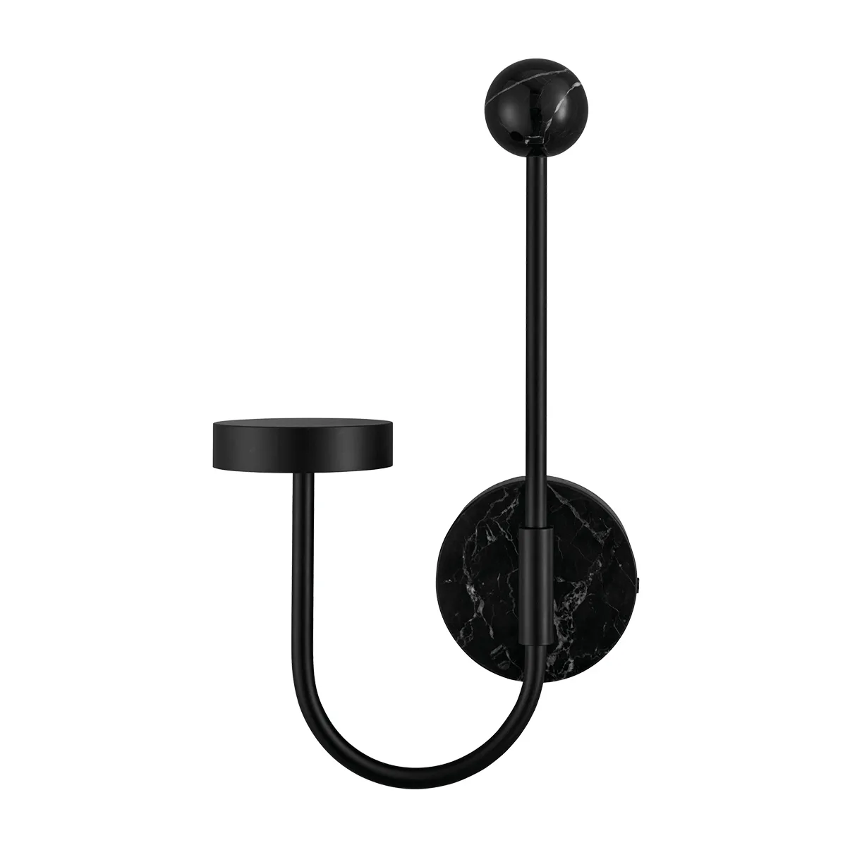 GRASIL vägglampa 30x54 cm, Black/Black AYTM