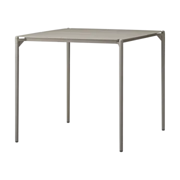 NOVO bord 80x80x72 cm - Taupe - AYTM