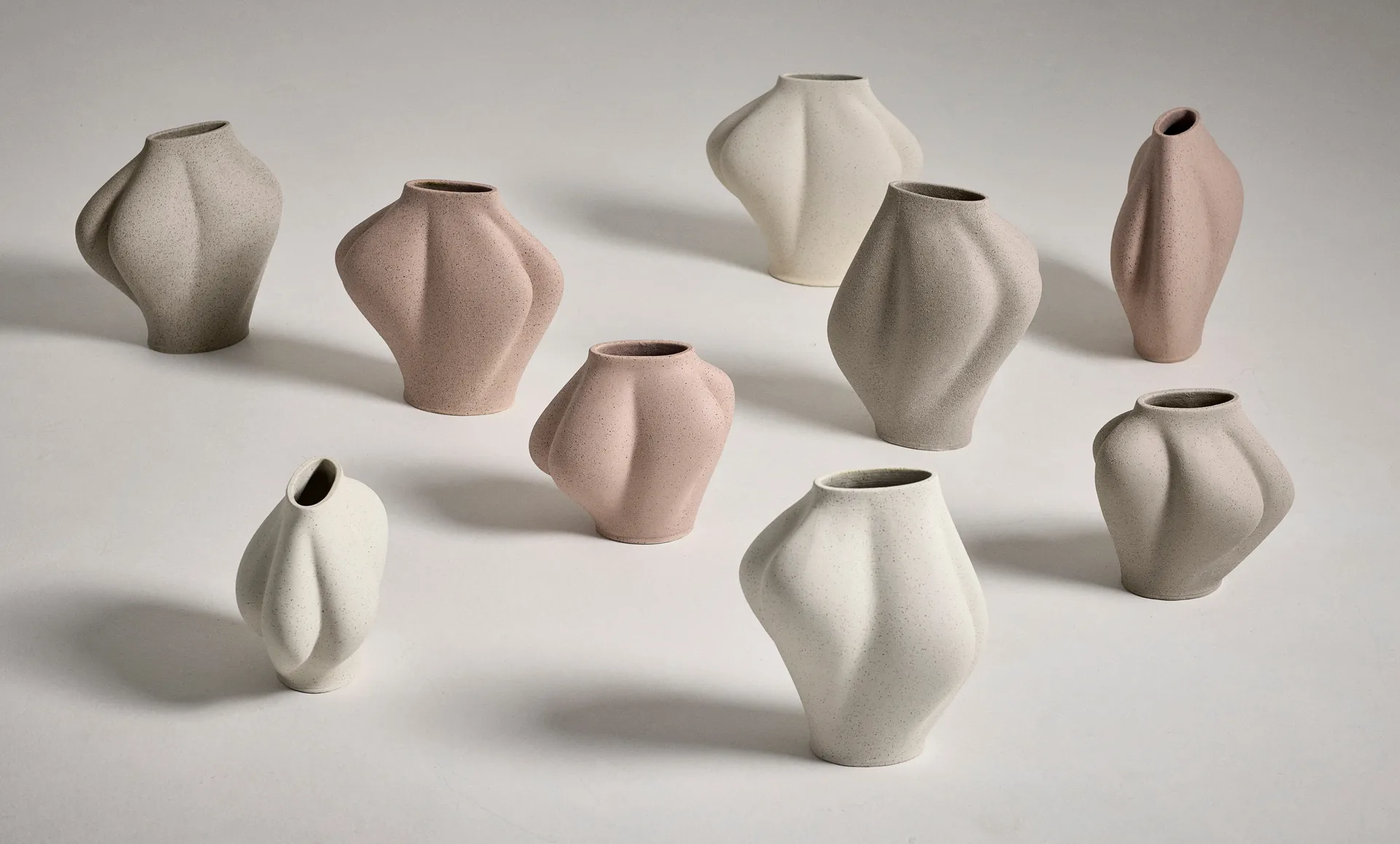 Saltare vas, Rose, Ø17x35 cm AYTM
