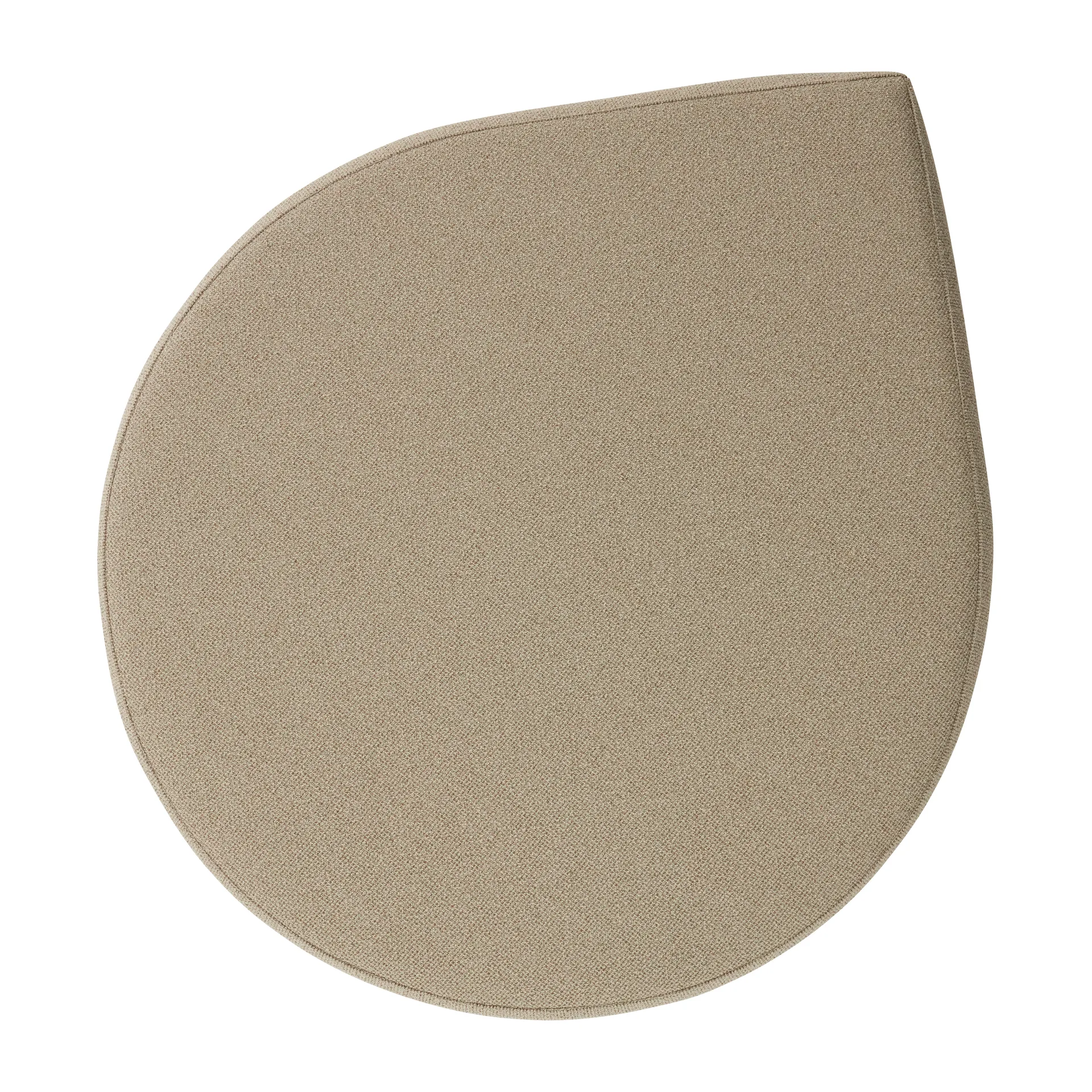 Stilla puff bouclé, Taupe AYTM