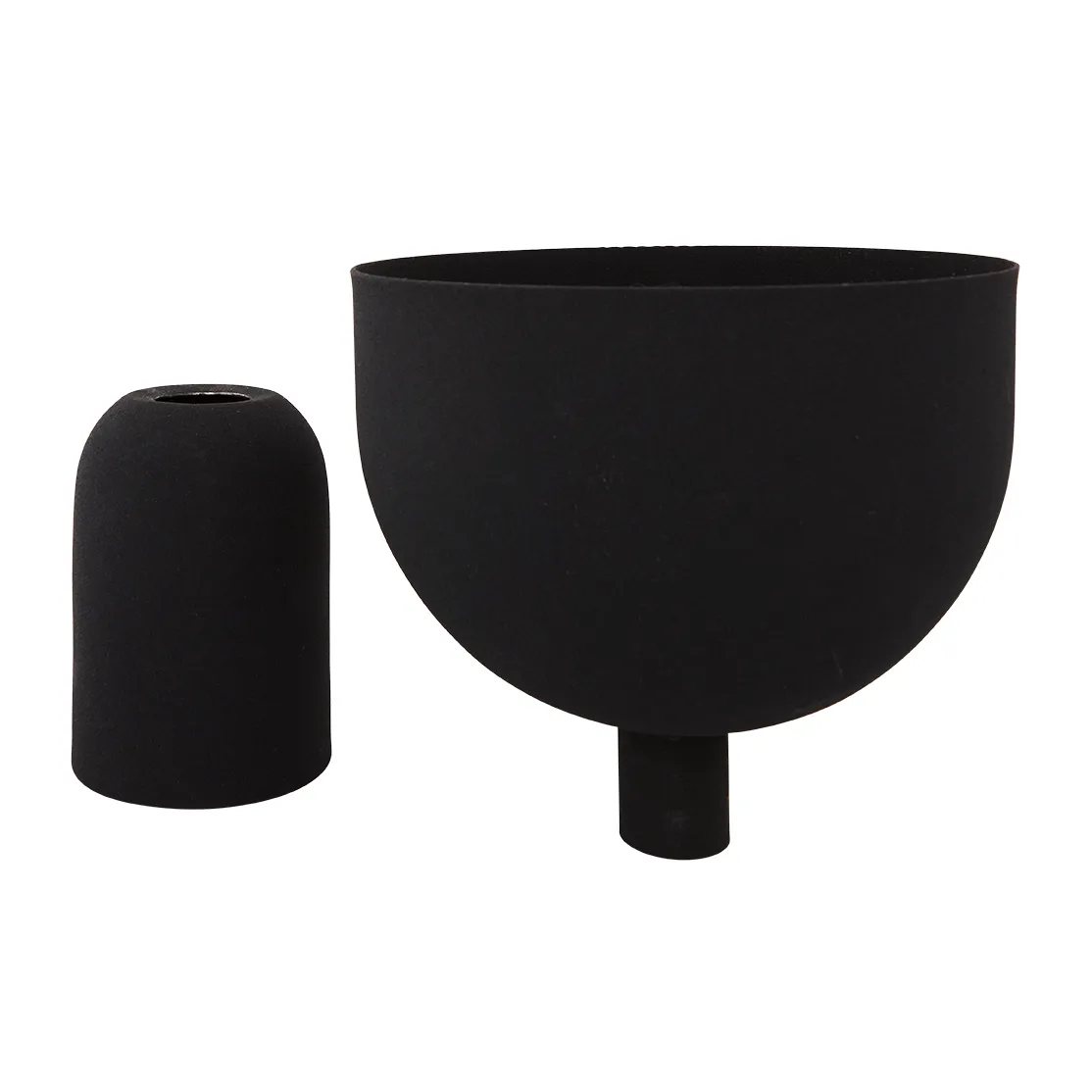 Torus kruka Ø22 cm, Black-black AYTM