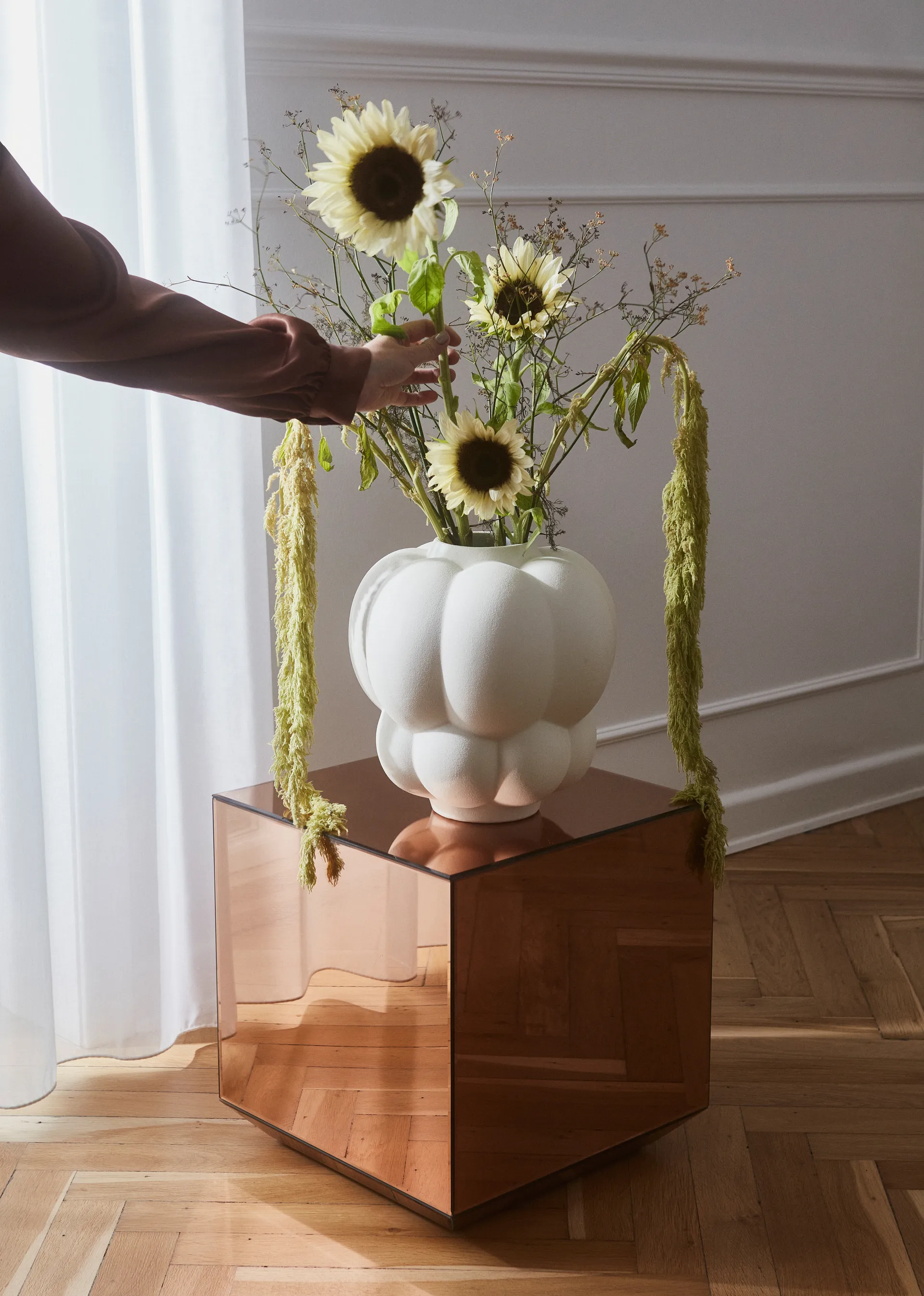 Uva vas 35 cm, Cream AYTM