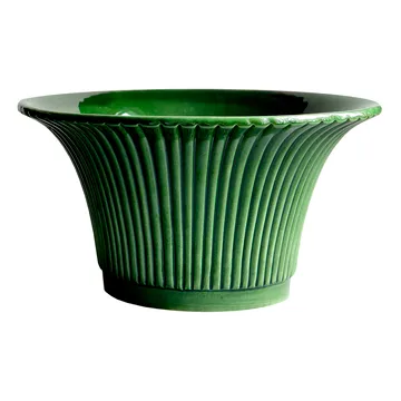 Daisy kruka glaserad Ø25 cm - Grön - Bergs Potter