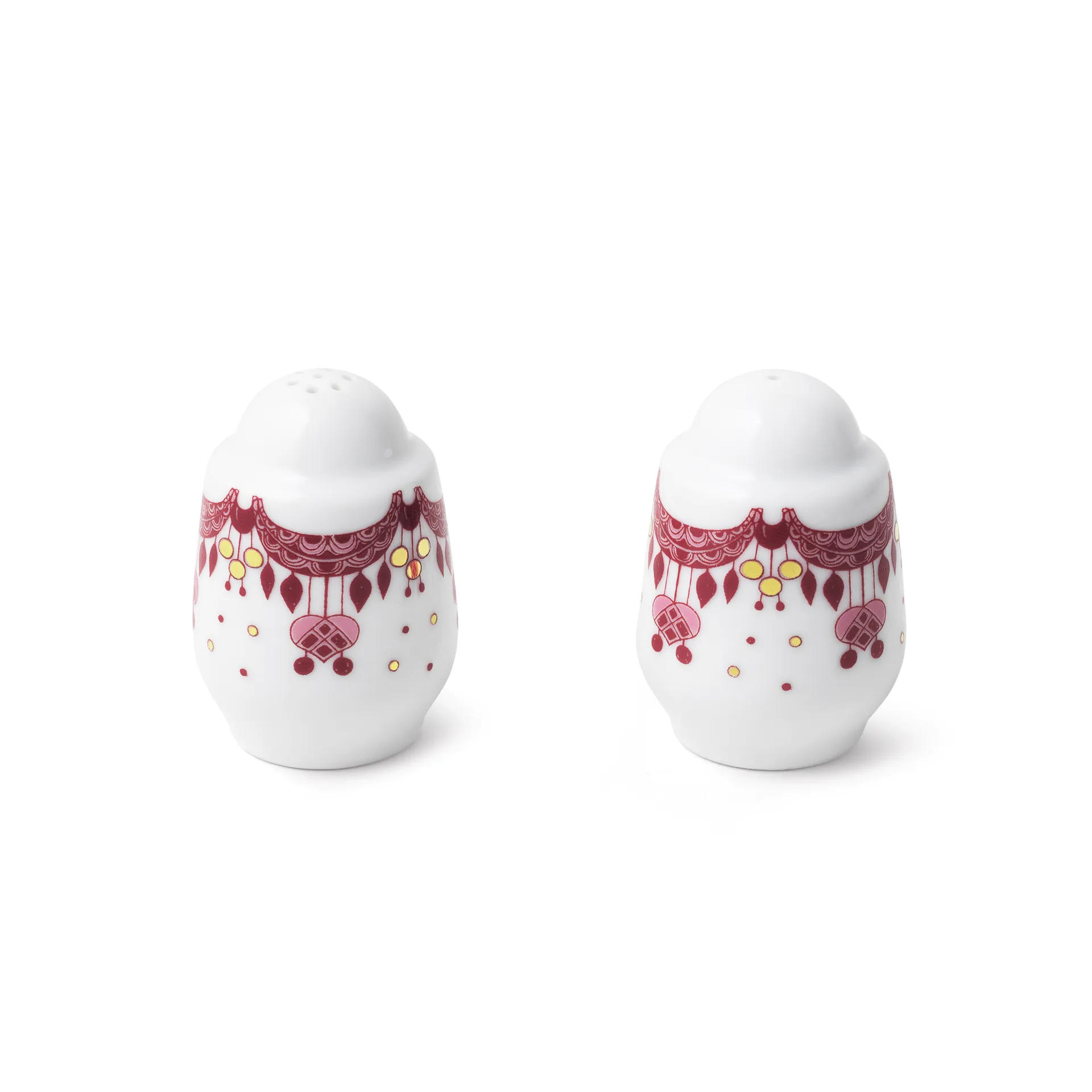 Guirlande salt- och pepparset, Röd Bjørn Wiinblad