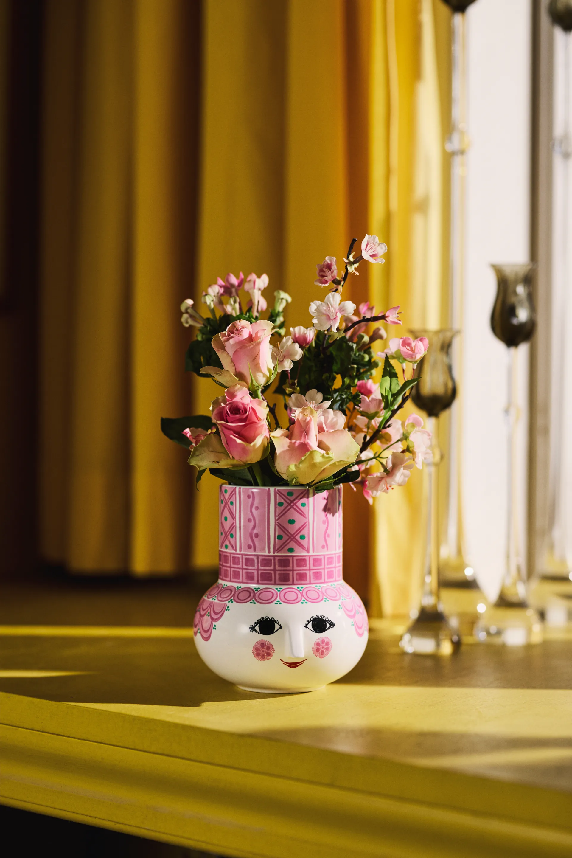 Olga vas 15 cm, Rosa Bjørn Wiinblad