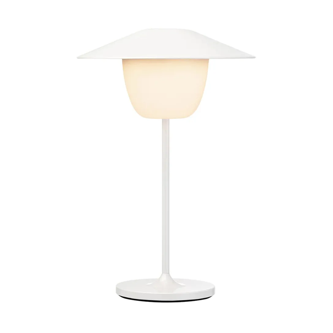 Ani mini LED-lampa 21,5 cm, Vit blomus