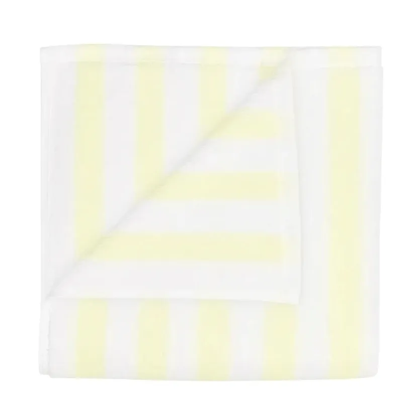 Arto handduk, 2-pack, White-transparent yellow, 30x50 cm blomus