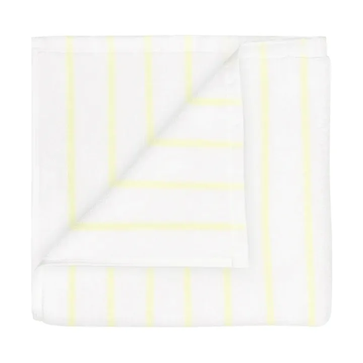 Arto handduk - Transparent yellow-white, 50x100 cm - blomus