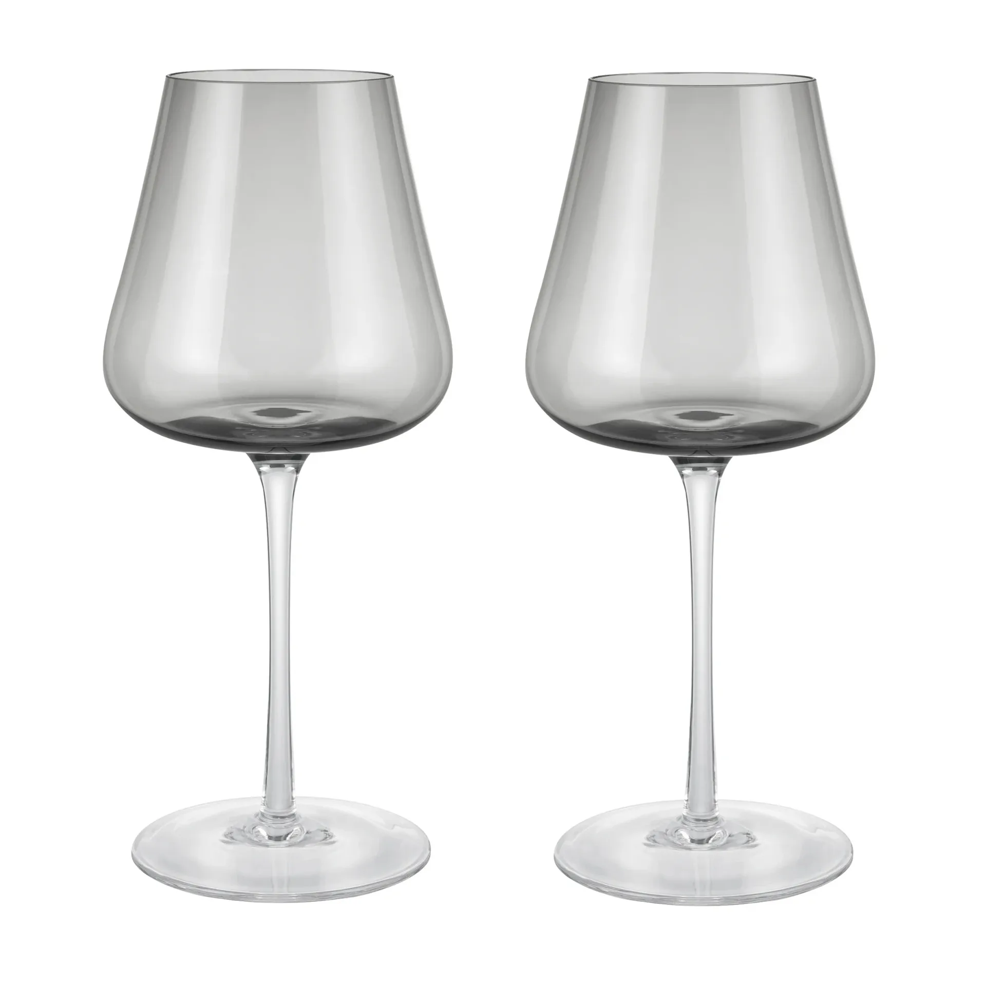 Belo vitvinsglas 40 cl 2-pack, Smoke blomus