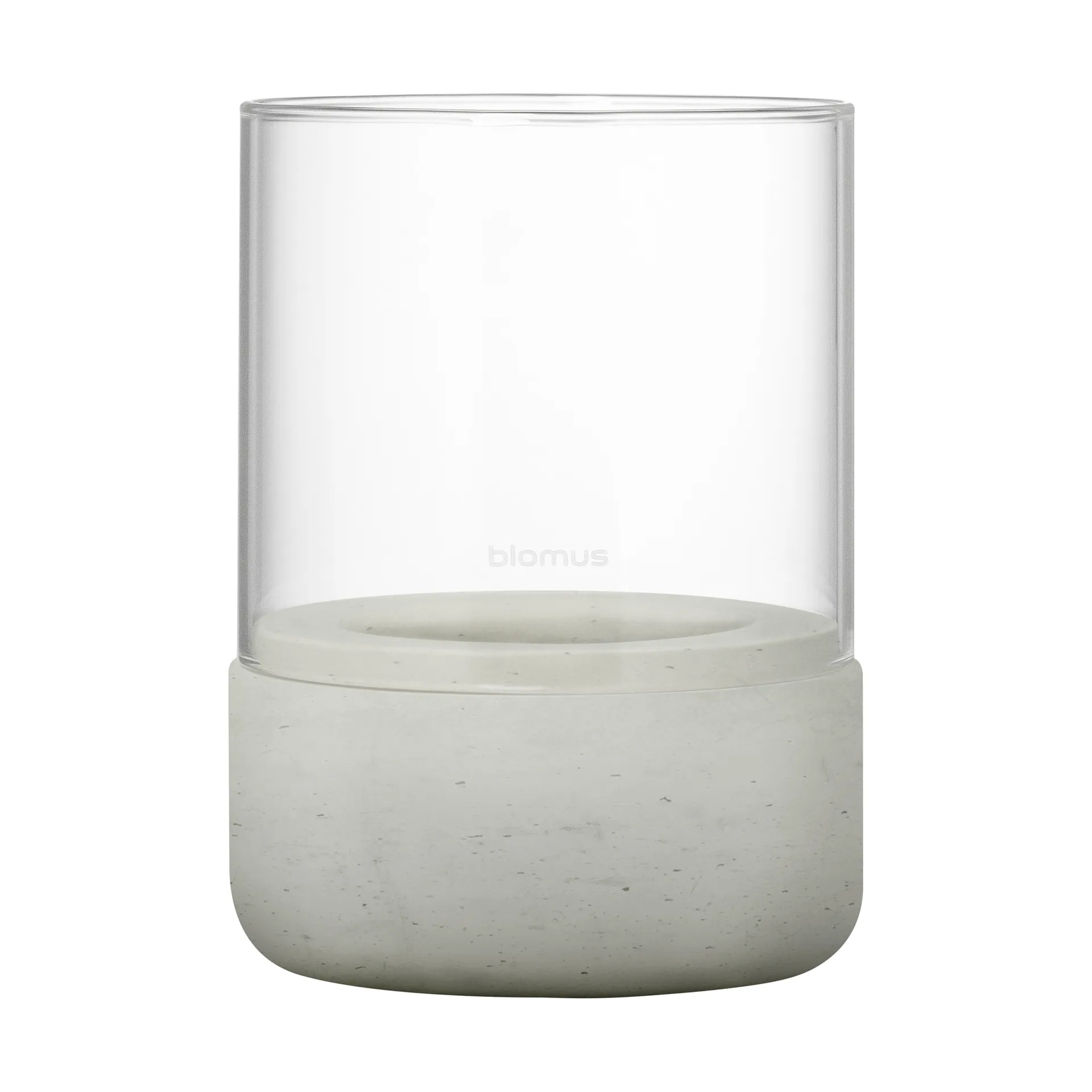 Calma ljuslykta Ø10 cm, Light grey blomus
