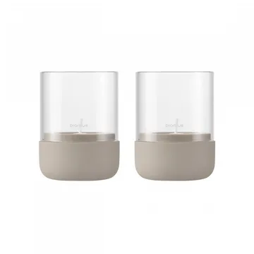 Calma ljuslykta Ø7 cm 2-pack - Fungi - blomus