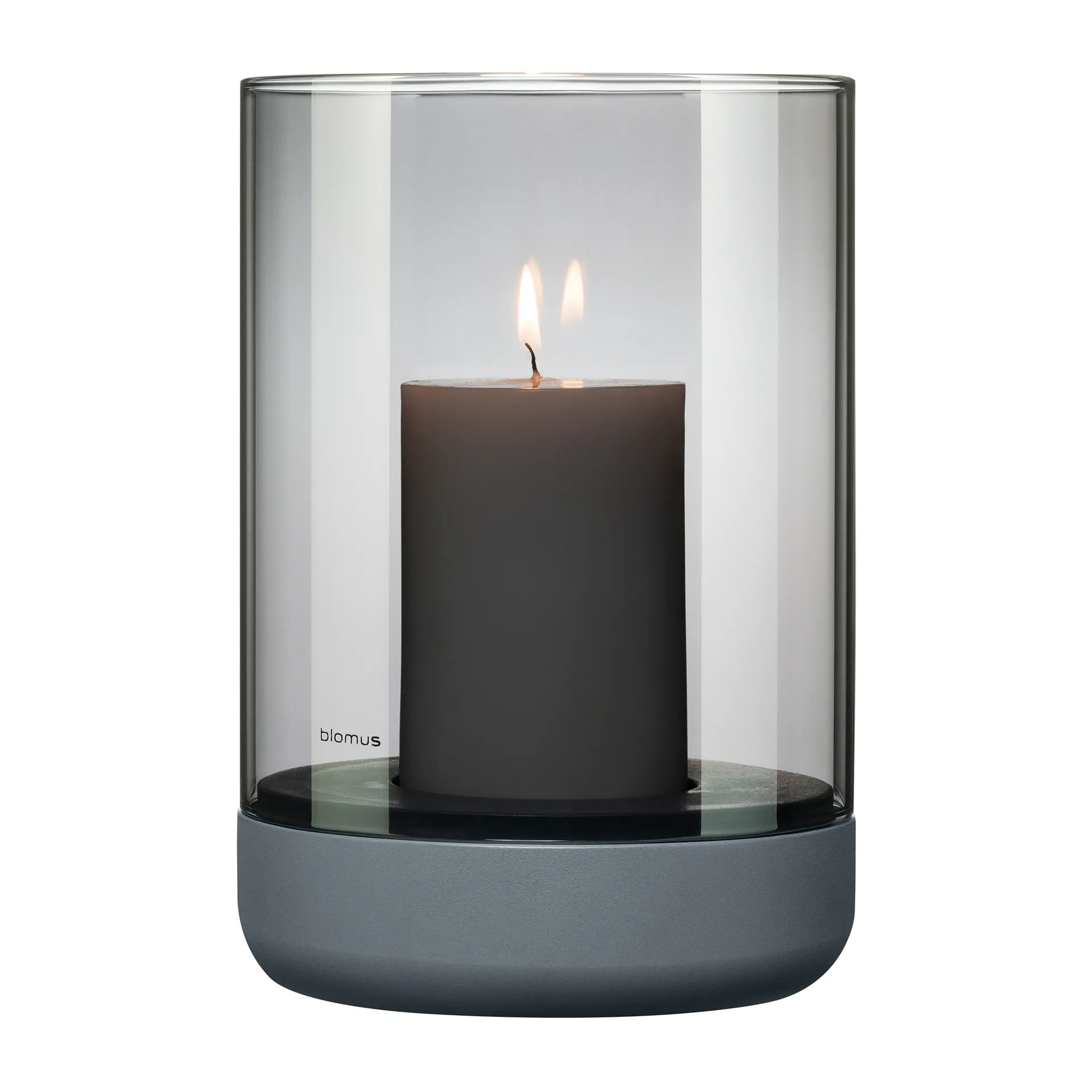Calma stormlykta Ø15 cm, Gray-smoke blomus