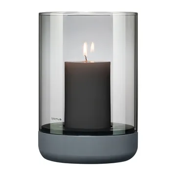 Calma stormlykta Ø15 cm - Gray-smoke - blomus