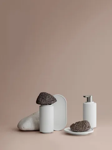 Creto tandborstmugg - Lily white - blomus