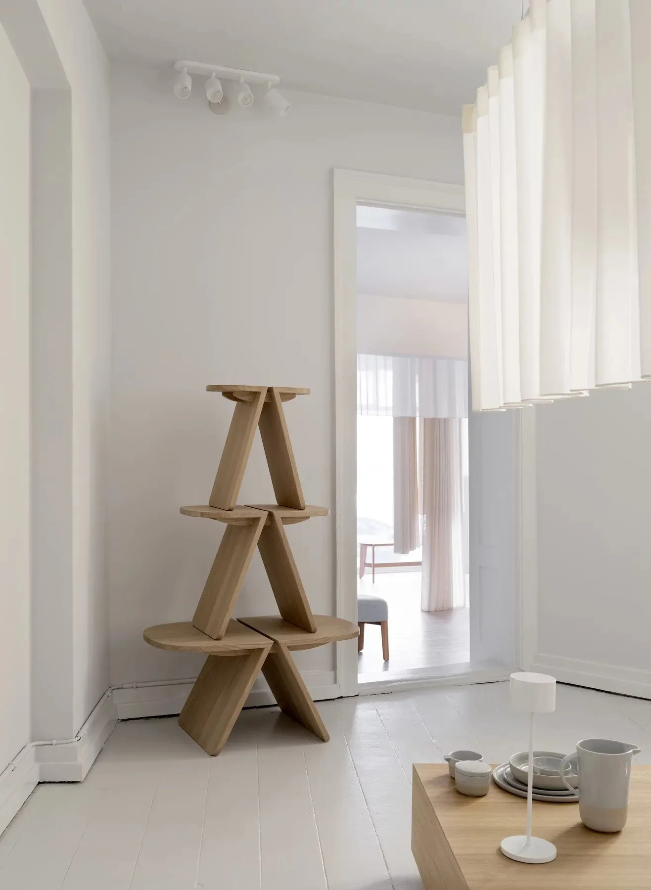 Farol portabel LED-lampa 33 cm, Burned Metal blomus