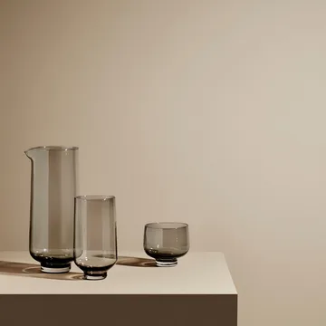Flow tumblerglas 22 cl 2-pack - Smoke - blomus
