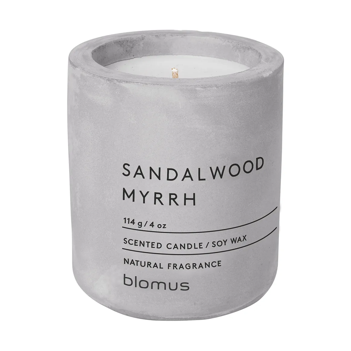 Fraga doftljus 24 timmar, Micro chip-Sandalwood & Myrrh blomus