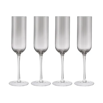 Fuumi champagneglas 22 cl 4-pack - Smoke-klar - blomus