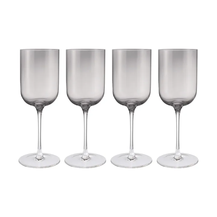 Fuumi rödvinsglas 40 cl 4-pack - Smoke-klar - blomus