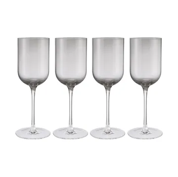 Fuumi vinglas 31 cl 4-pack - Smoke-klar - blomus