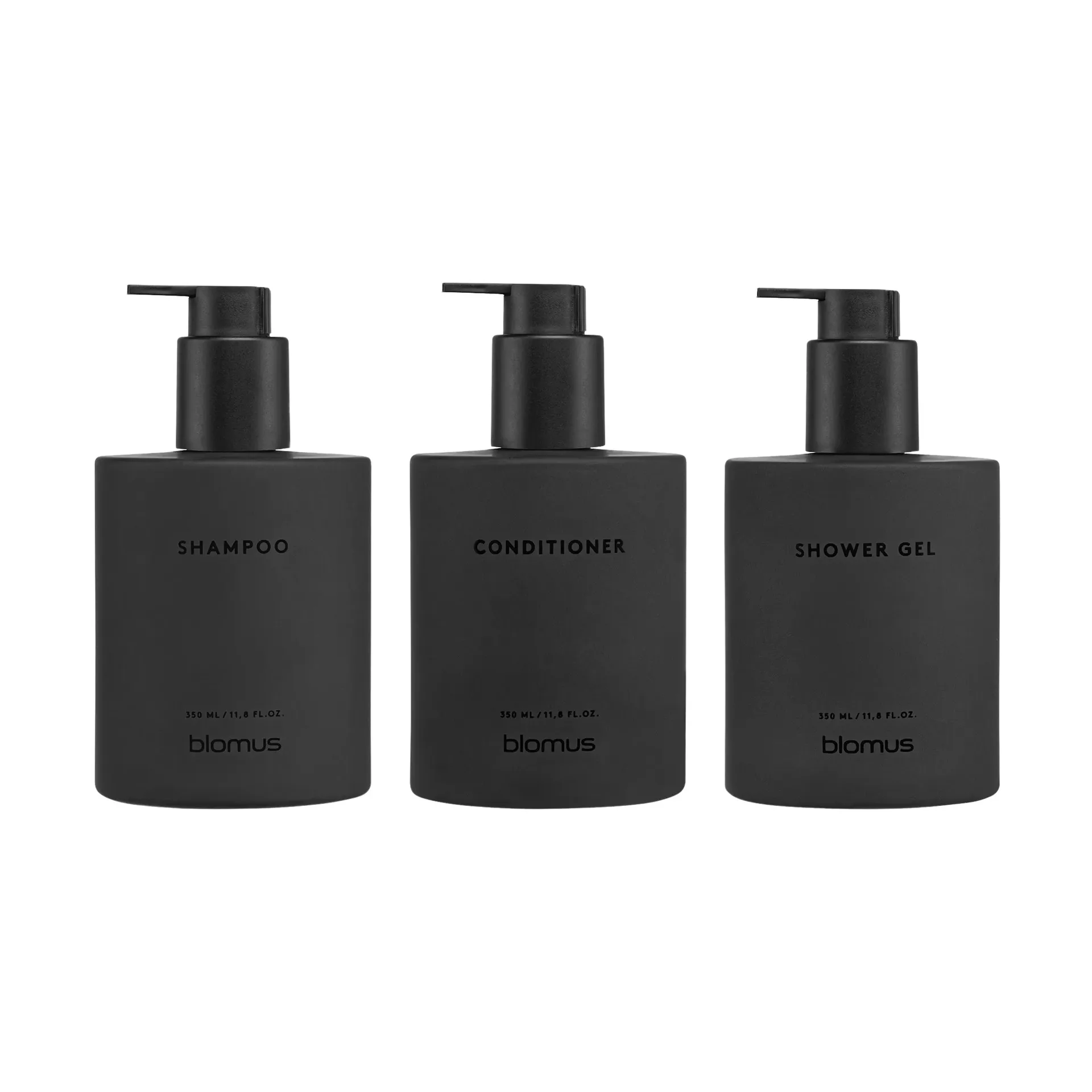 Kirei glasflaskor inkl vägghållare 3-pack, Smoke, limmonterad blomus