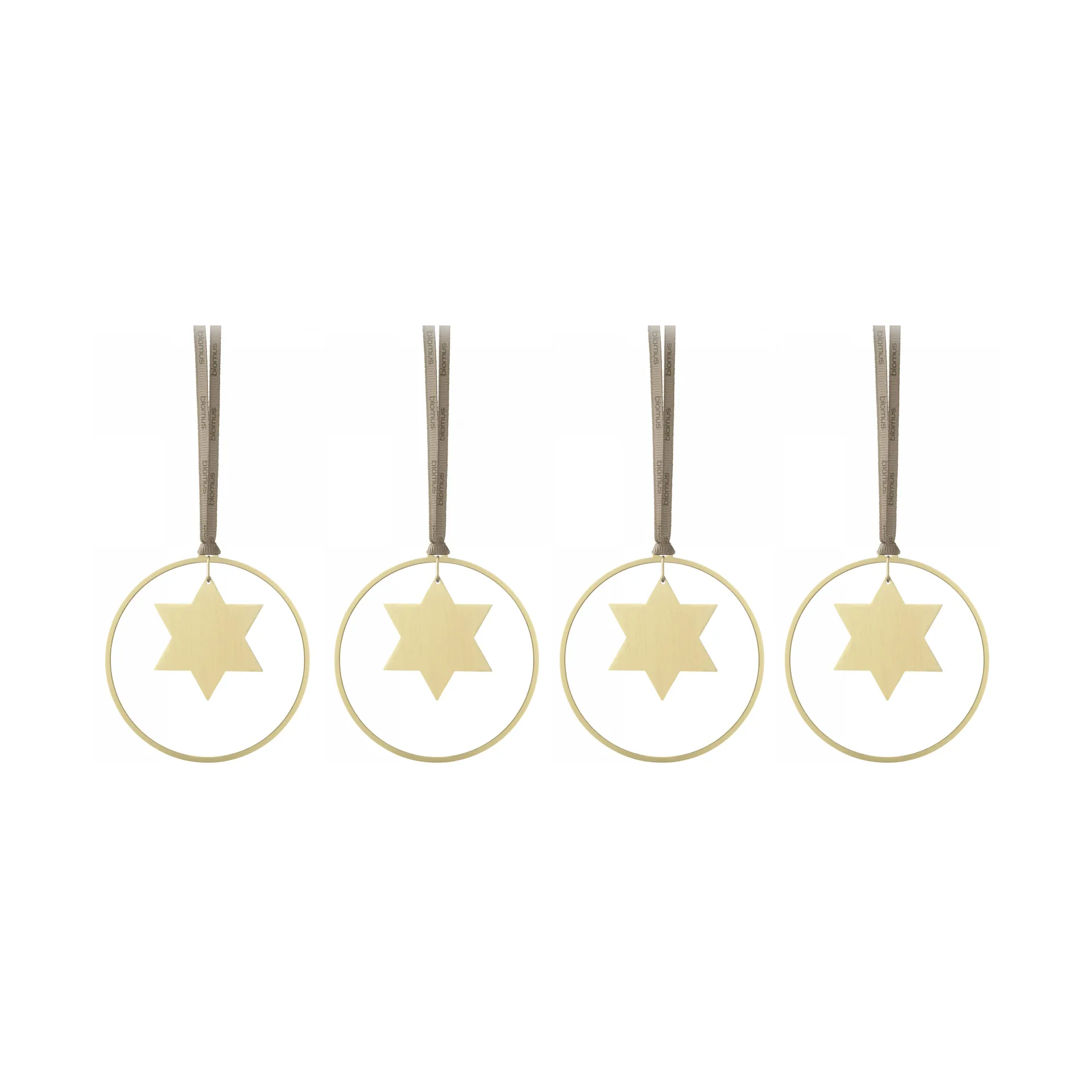 KITAI julhänge 8,5 cm 4-pack, Stars blomus