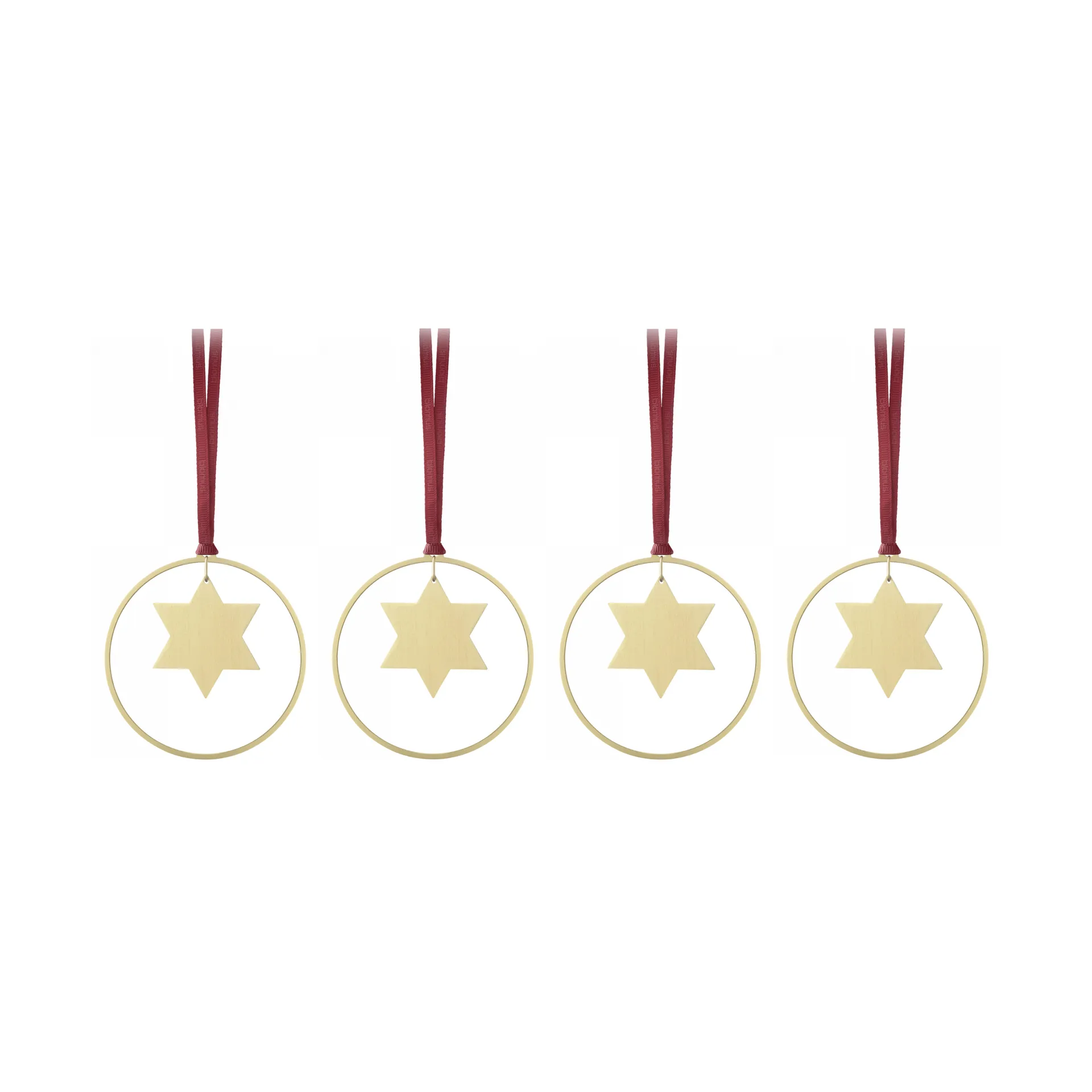 KITAI julhänge 8,5 cm 4-pack, Stars blomus