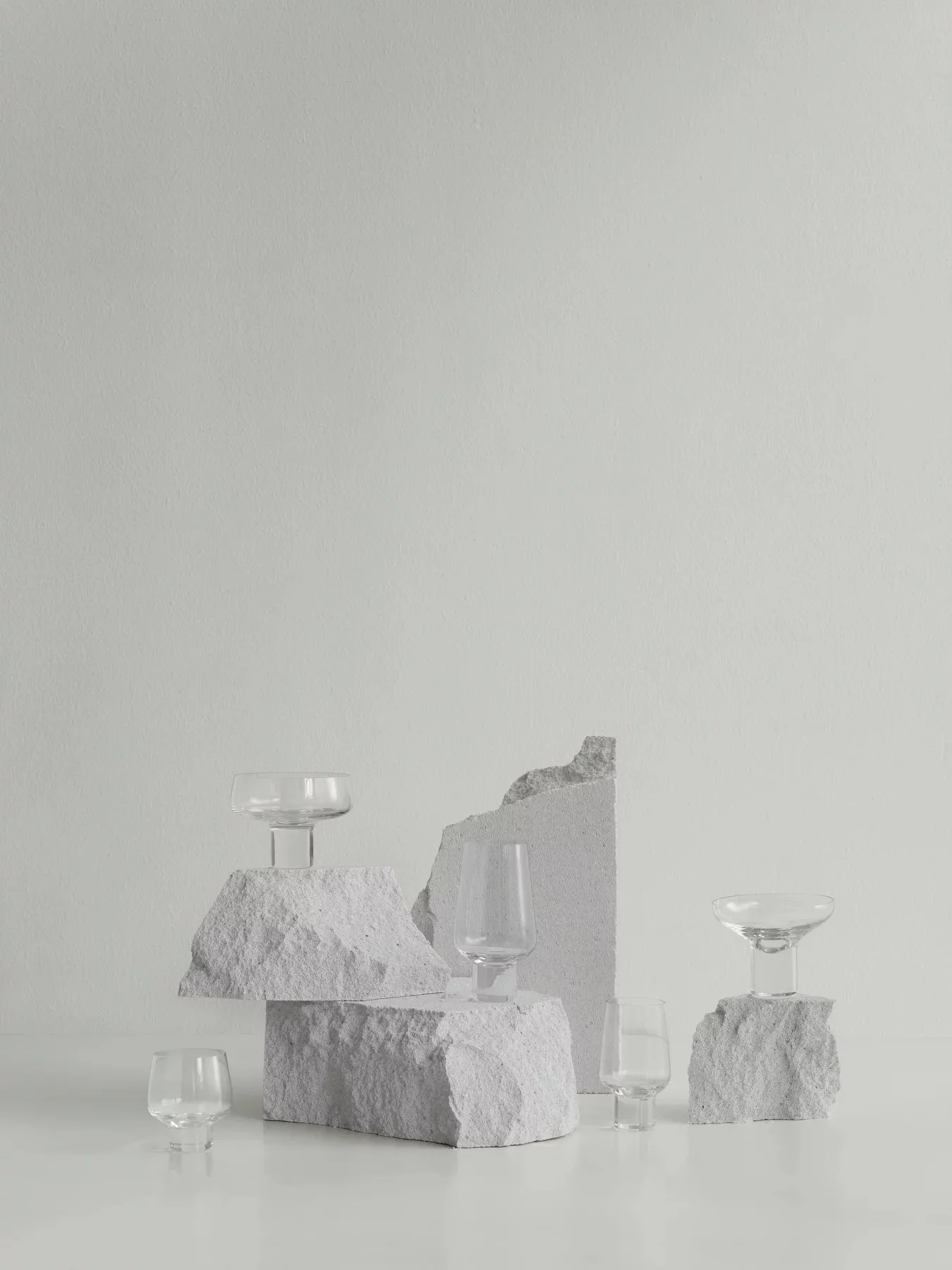 Koyoi brandyglas 10 cl, klar blomus