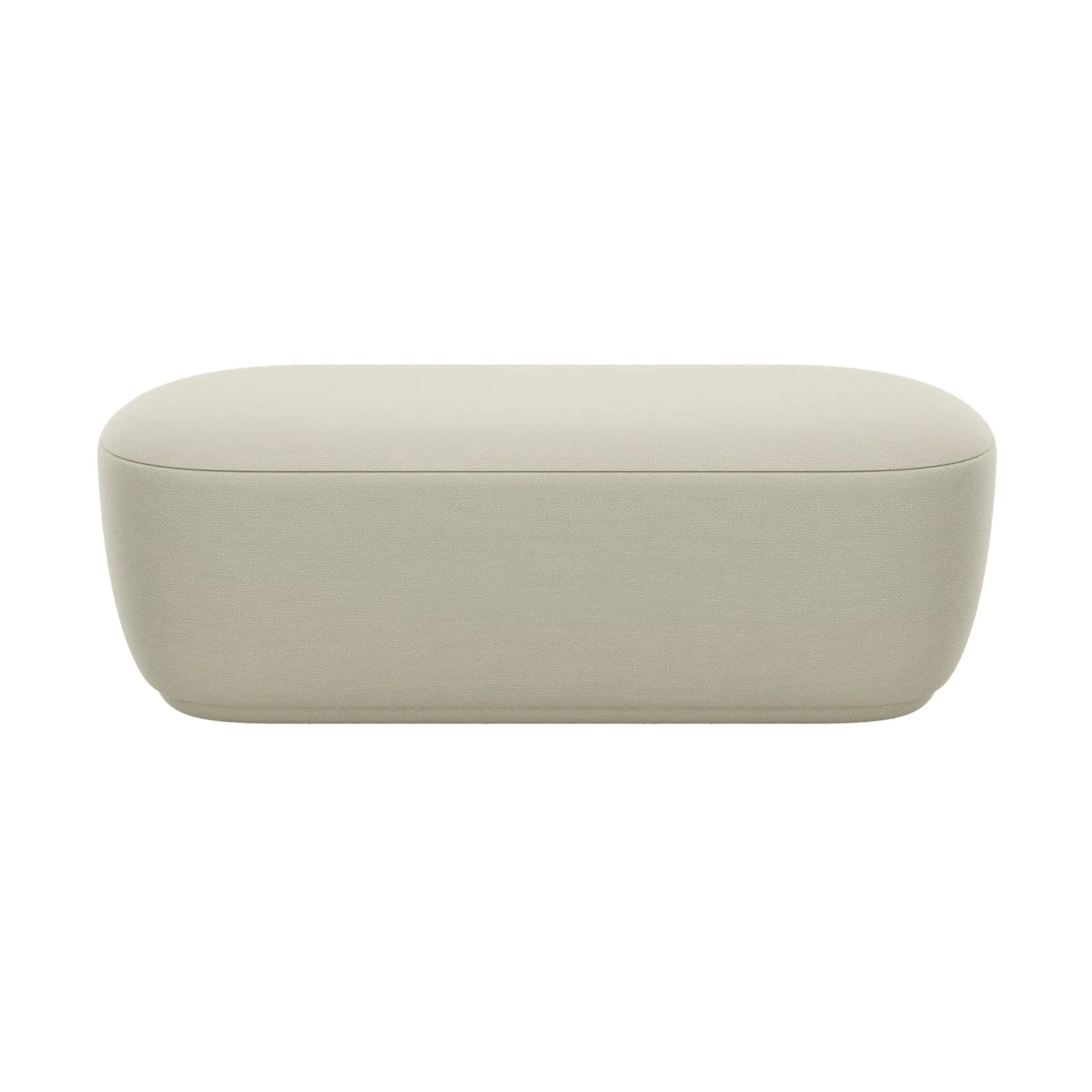 Kuon bänk, Boucla beige blomus