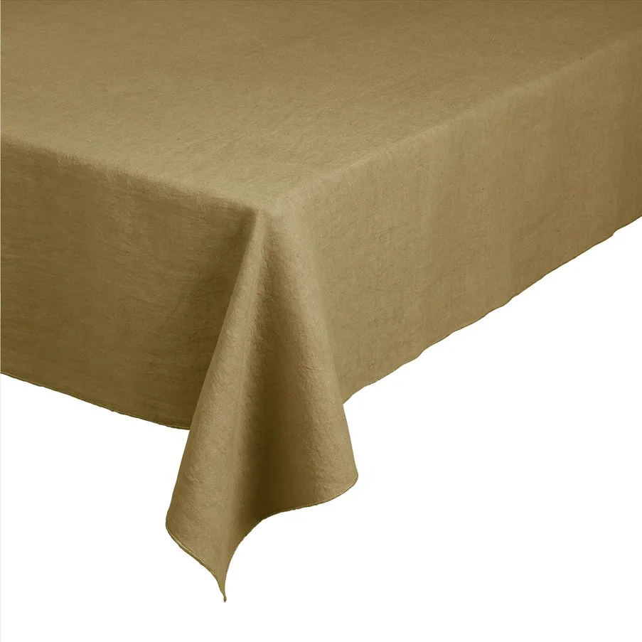 Lineo bordsduk 220x140 cm, Dull gold blomus