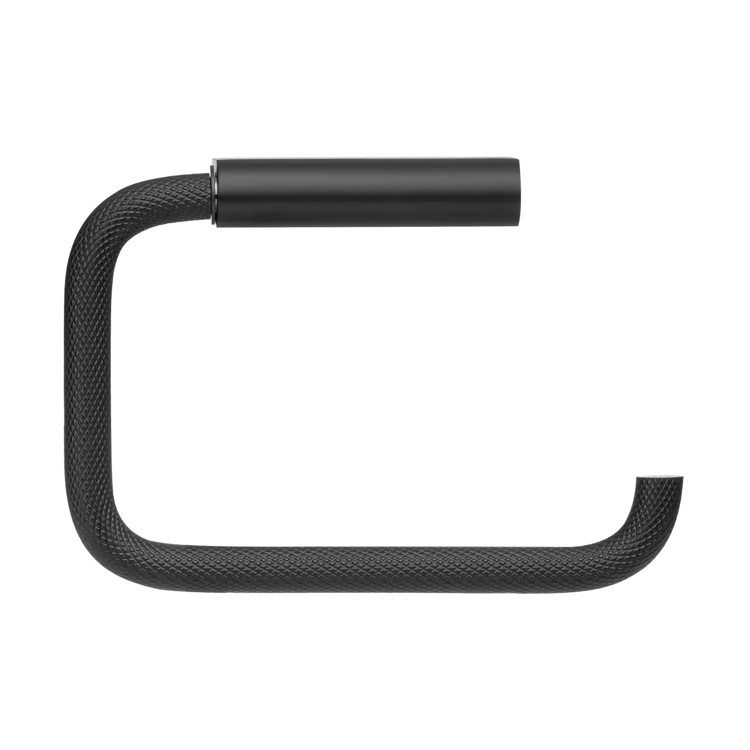 Modo Rof toalettpappershållare, Black, 9x13 cm blomus