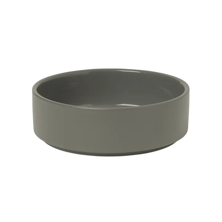 Pilar skål låg Ø 14 cm - Pewter - blomus